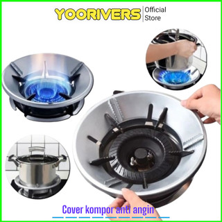 Pelindung Kompor Anti Angin Universal Tatakan Kompor Hemat Energi - Cover Kompor Multifungsi
