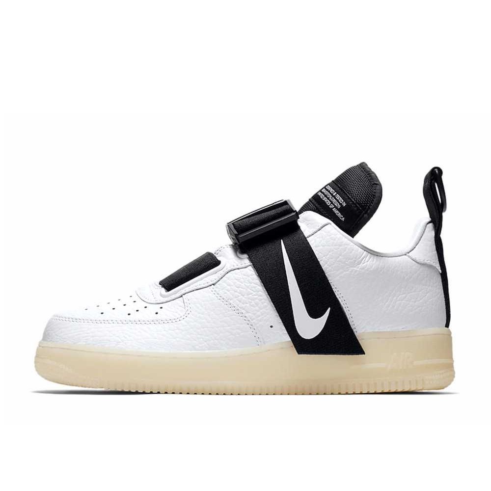 Nike Air Force 1 Utility "White Black" Sneakers AV6247-100 Unused AV6247-100