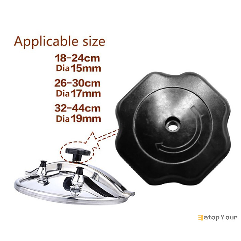 Eatopyour] ฝาครอบลูกบิดหม้อความดัน ด้ามจับสกรู ปุ่มจับป้องกันการระเบิด อุปกรณ์เสริมหม้อความดัน ใหม่