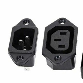 AS-01 / AS-02 ปลั๊ก AC ติดแท่น รุ่นมีปีก / ไม่มีปีก (อย่างดี…