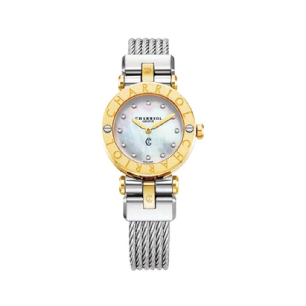 Charriol นาฬิกาข้อมือ CR28SY.590.003 ST 28MM WATCH YELLOW GOLD