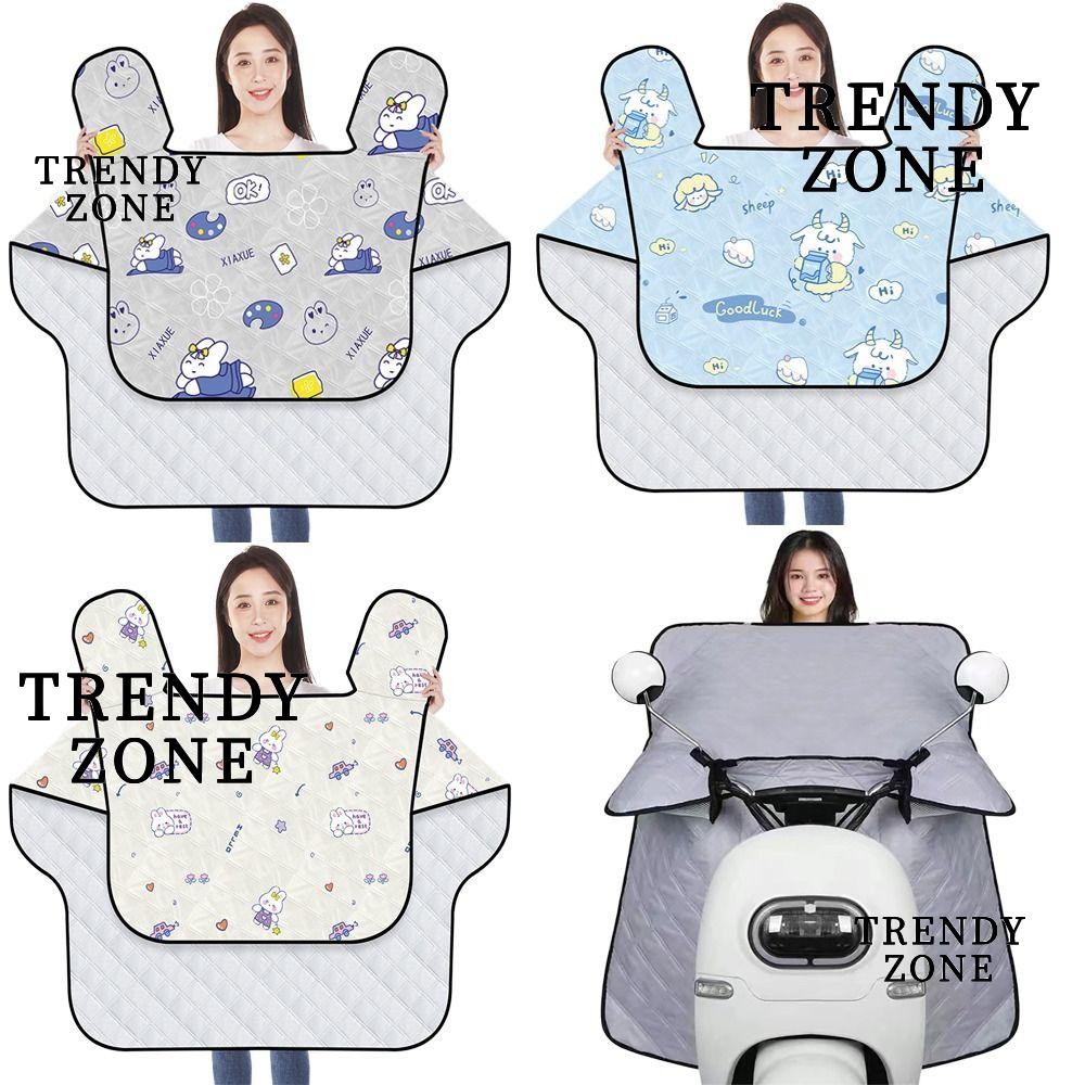 Trendyzone ถุงมือกันแดดรถยนต์ไฟฟ้า, ถุงมือแฮนด์รถจักรยานยนต์ระบายอากาศกันลม, ที่จับบังแดดการ์ตูนป้องกันรังสียูวี, ฤดูร้อน