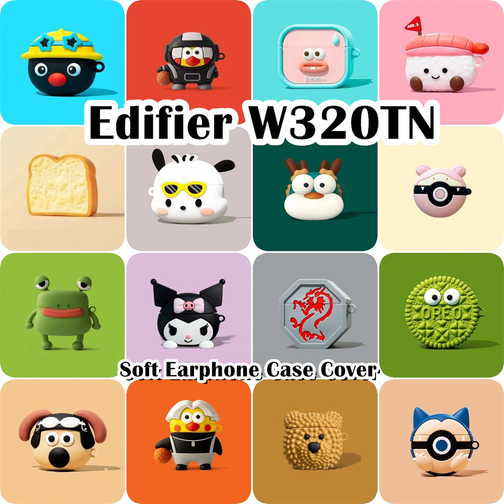 READY STOCK!นําไปใช้กับ Edifier W320TN เคส Case เคสหูฟัง การ์ตูนน่ารัก ซิลิโคนนุ่ม เคส เคสหูฟัง NO.2