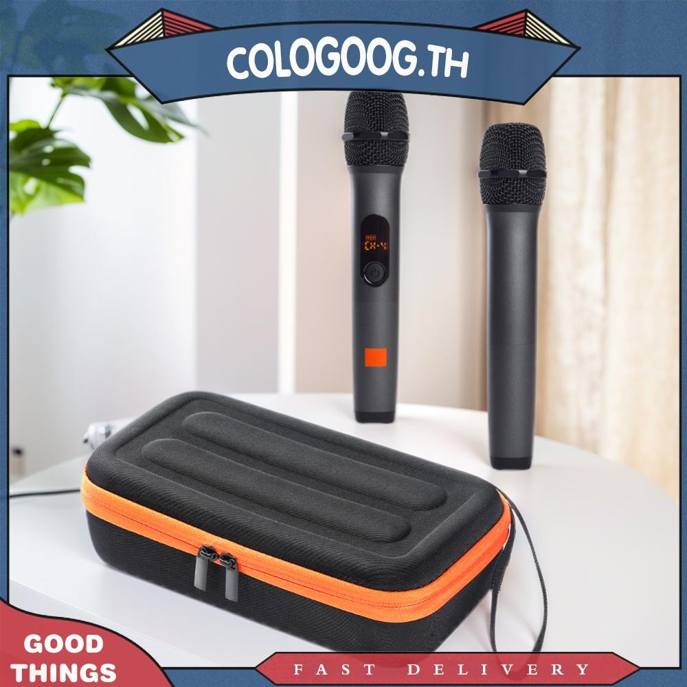 [colog.th] Wireless Microphone Hard Case Waterproof for JBL Wireless Two Microphone System