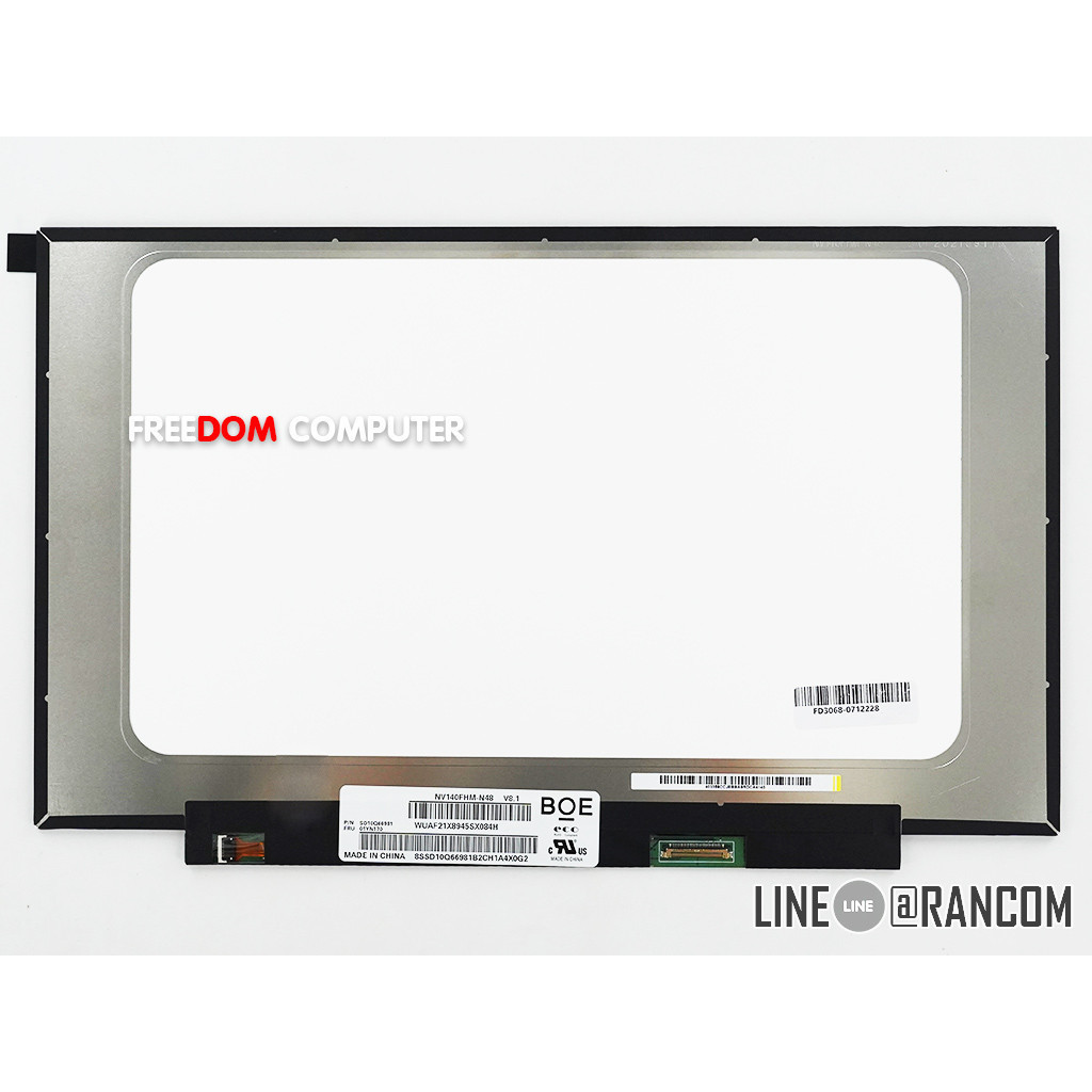 จอโน๊ตบุ๊ค HP 14S-CF 14S-DK 14S, 440 G7, 840 G5, 840 G6, 14-CE (FHD IPS) (SLIM 30PIN)