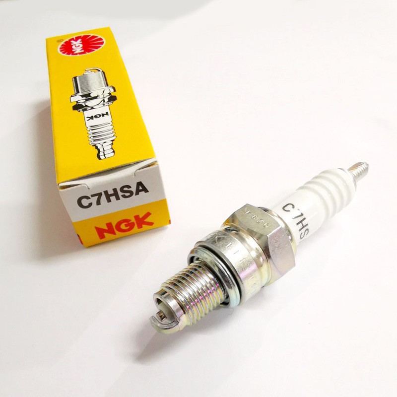 ของแท้ 100% หัวเทียนมอเตอร์ไซค์ NGK C7HSA