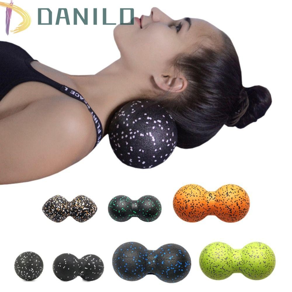 Danillo ถั่วลิสงนวดสําหรับเท้ากระดูกสันหลังส่วนคอ Recovery Myofascia Ball ทางกายภาพ Trigger Point Therapy Myofascial กล้ามเนื้อผ่อนคลายฟิตเนสโยคะถั่วลิสงนวด Ball