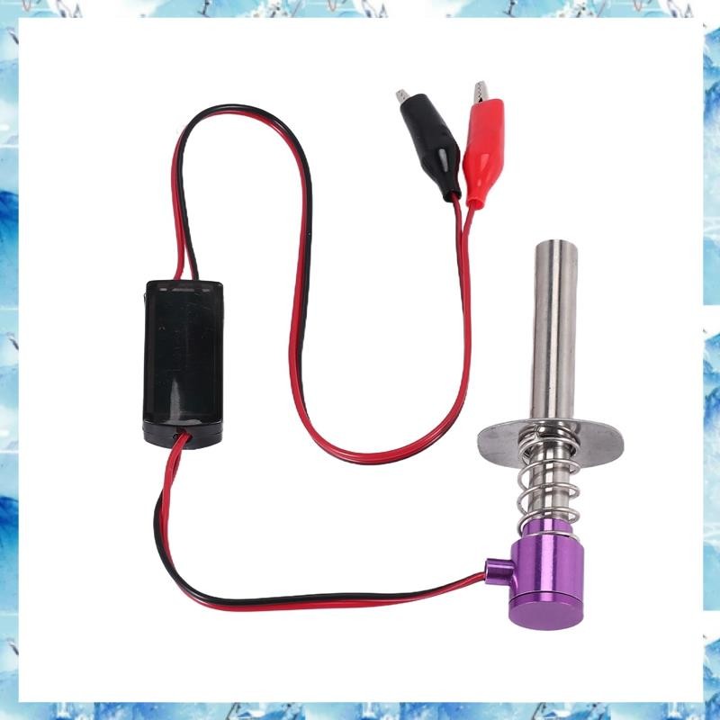 [ ] Glow Plug Igniter อัพเกรด 6V -24V อิเล็กทรอนิกส์สําหรับรถยนต์ Nitro RC