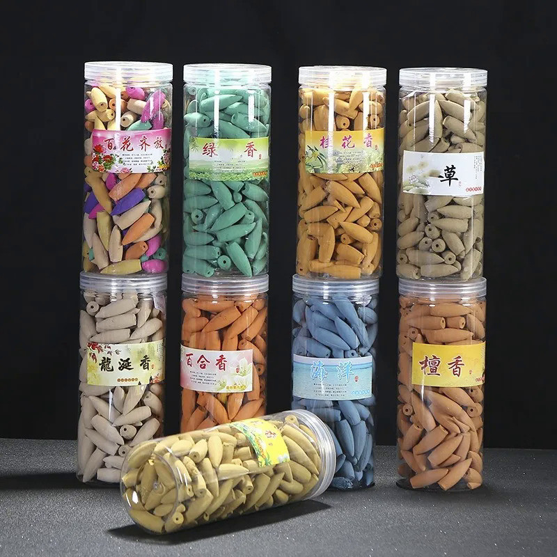 168pcs Plus Long Backflow Incense Grain Agarwood Sandalwood Home Indoor Incense Reflux Smoke Appreci