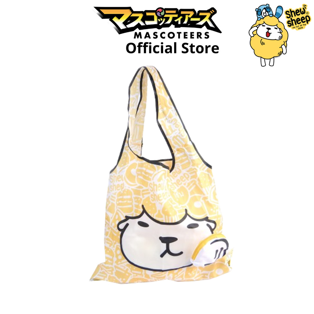 SHEWSHEEP แกะชูชีพ ชูชีพ eco bag กระเป๋าผ้าพับได้