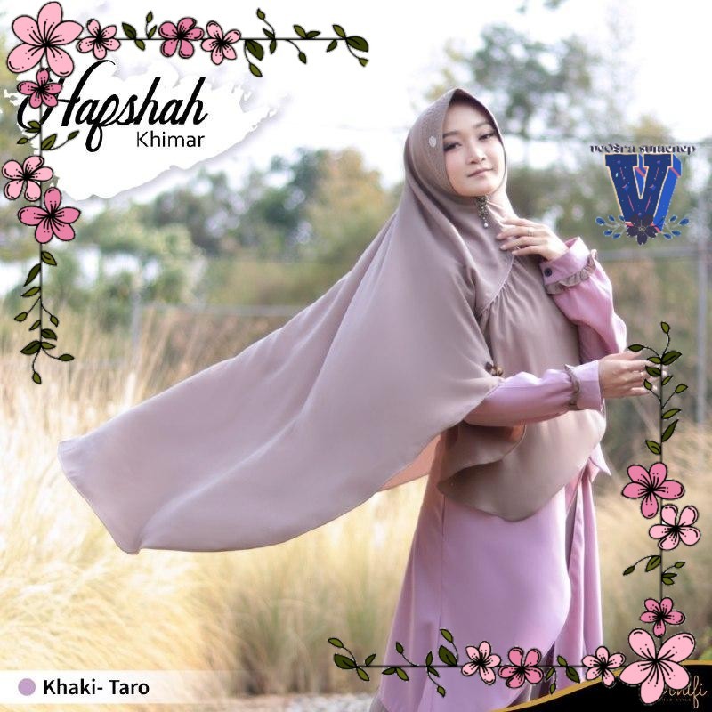 Veosra - Khimar Hafshah Mom Hijab สําหรับแม่หรือวัยรุ่นและผู้ใหญ่ โดย Mouza