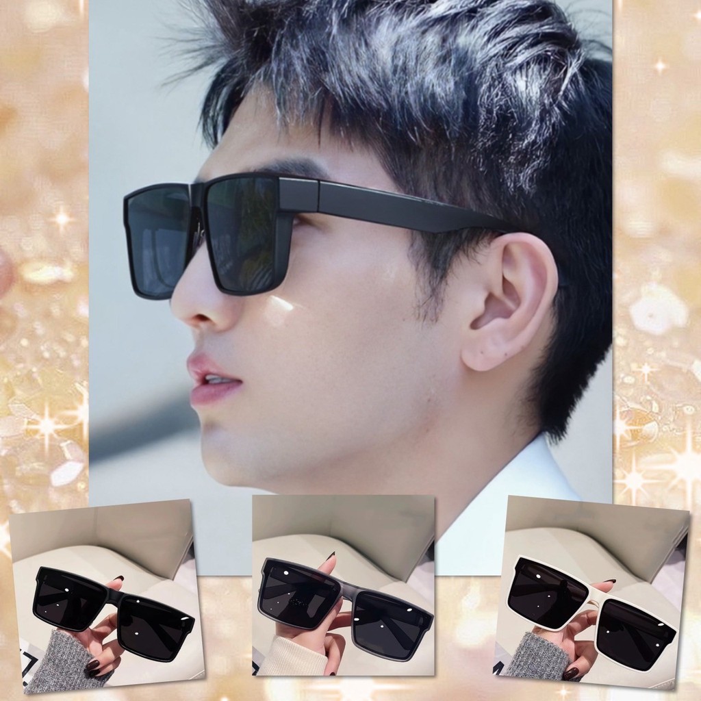 💕 แว่นกันแดด Polarized แว่นกรองแสง แว่นตา กันลม กันฝุ่น UV กรองแสง ป้องกันรังสี แฟชั่น สไตล์เกาหลี เกรดพรีเมี่ยม 💕