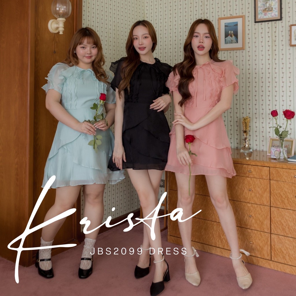 #JBS2099 Krista Dress มินิเดรสใส่ทำงาน
