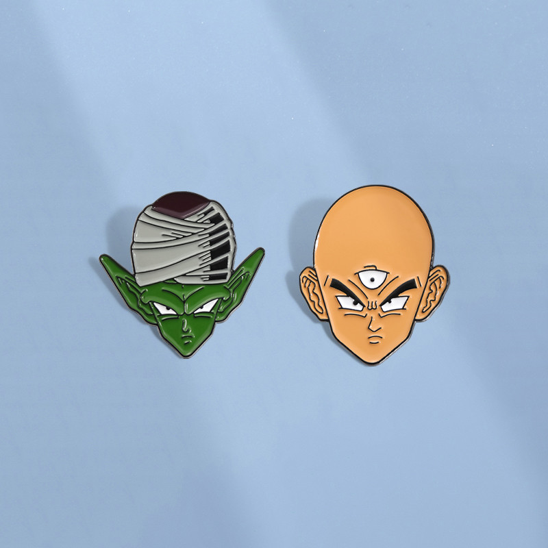 ญี่ปุ่นอะนิเมะ Dragon Ball เข็มกลัด Super Saiyan การ์ตูนตัวอักษรป้ายโลหะเสื้อผ้าอุปกรณ์เสริม Lapel Pin เครื่องประดับของขวัญ - รูปที่ 5