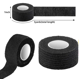 1 PC ทิ้ง Self-กาว Flex ผ้าพันแผลยืดหยุ่นเทปสําหรับ Tattoo Handle Grip Tube Wrap ข้อศอก Stick Tatu อุปกรณ์เสริม 5*450 ซม.