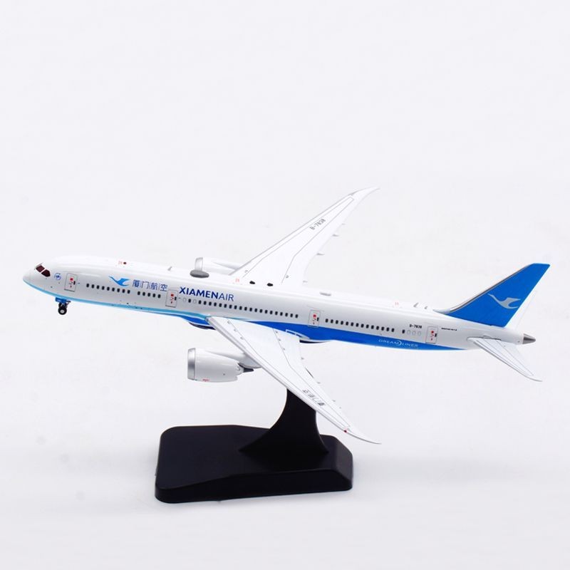 Aviation 1: 400 Xiamen Airlines Boeing B787-9 B-7838 เครื่องบินรุ่น Magnetic Landing Stand