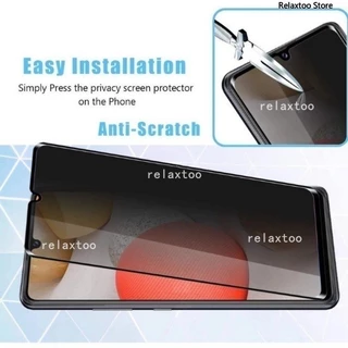 2IN1 Privacy Screen Protect Glass Phone Film For Xiaomi Redmi Note 14 15 Note14 Note15 Pro Plus 14Pro+ 15Pro+ Note15Pro+ Note14Pro+ 4G 5G Curved Anti Spy Front Screen Protect Tempered Glass Phone Film