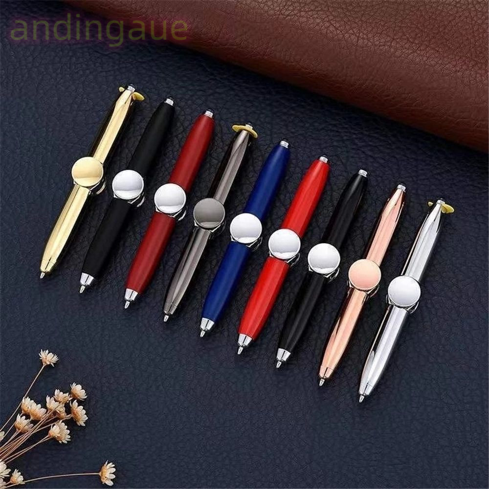 Andin Fidget Spinner Pen สนุกมัลติฟังก์ชั่น LED Gyroscope