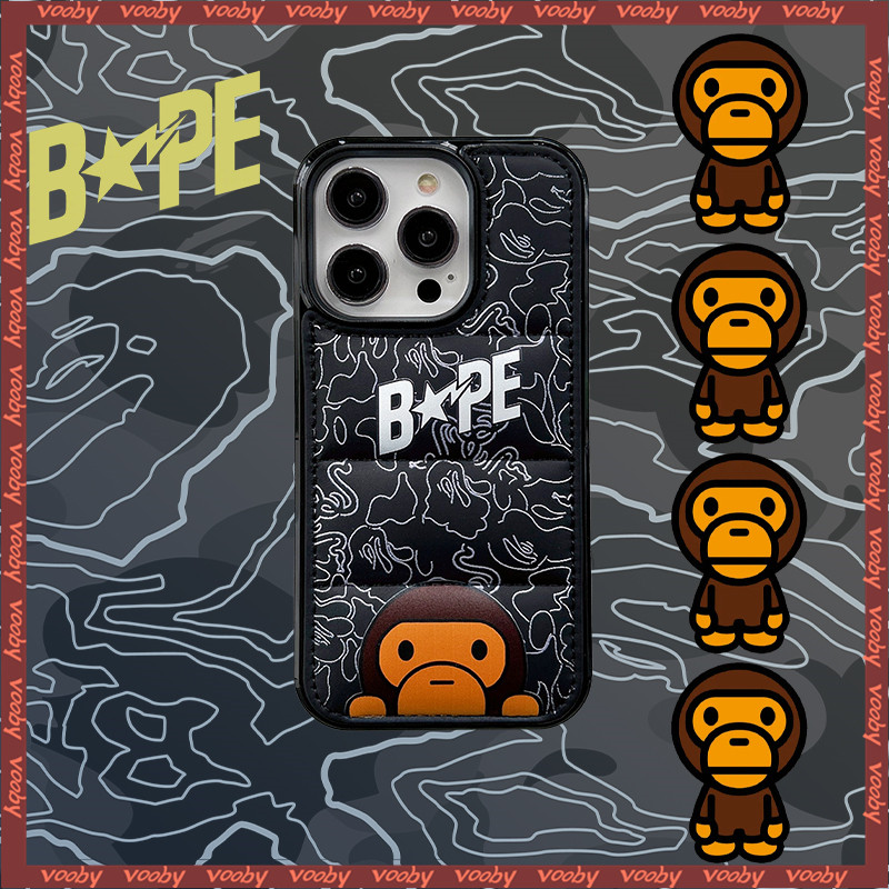 A Bathing Ape BAPE BABY MILOป้ายฮาร์ดเชลล์ลงแจ็คเก็ตเคสโทรศัพท์เหมาะสําหรับIphone16 16Pro 16ProMax 16Plus 15 15P 15PM 14PM 14 14P 13 13P 13PM 12 12P 12PM 11 11P 11P 11P 11P 11P 11P 11PM X XR 7