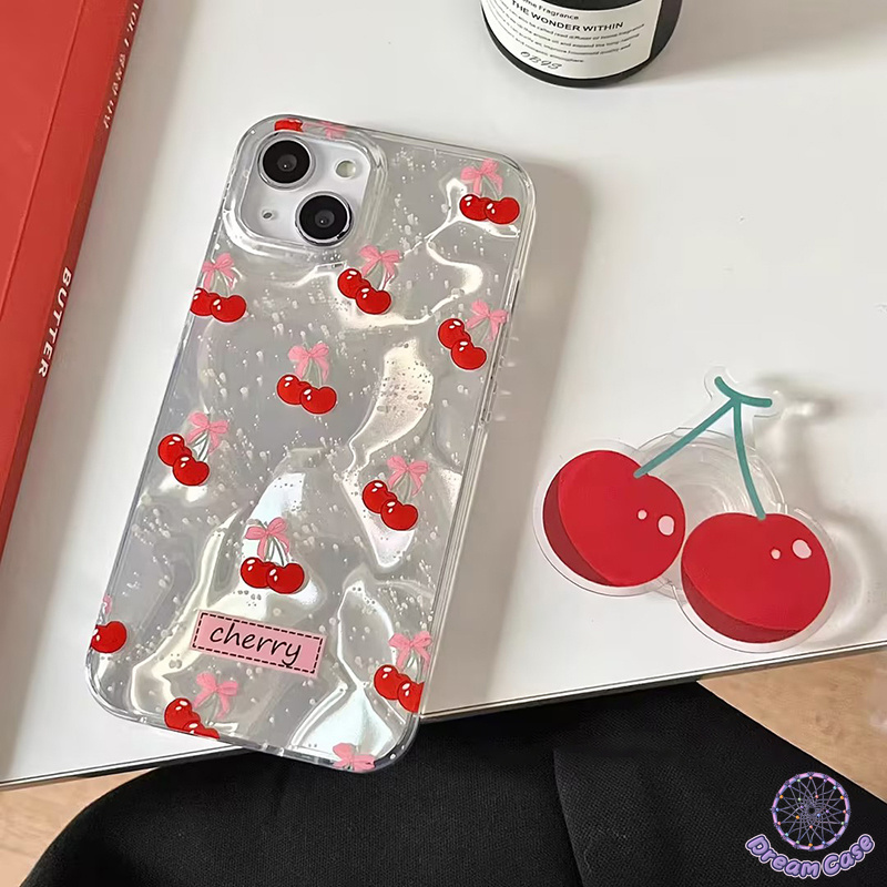 แฟชั่นน่ารักสีแดงอ่อนเคสอ่อนเข้ากันได้กับ IPhone XR 11 15 14 13 12 Pro Max 7Plus X XS Max 14 8 6 7 15 Plus SE 2020