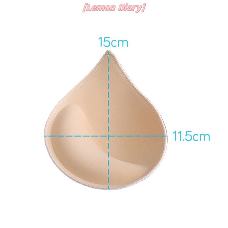 แอลดี| 3d Push Up Bra Padsแทรกผู้หญิงเต้านมขนาดเล็กLift Breathableฟองน้ําเบาะBra Padซับชุดว่ายน้ําBraใส่ใหม่ - รูปที่ 3