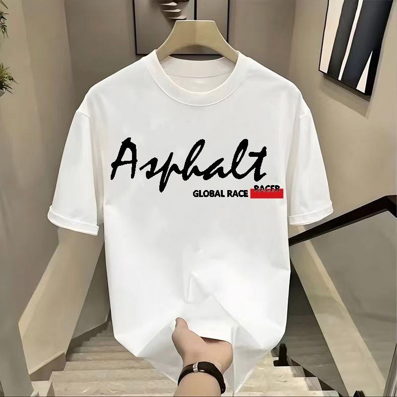 เสื้อยืดสีพื้น เสื้อแขนสั้น คอกลม ผ้าคอตตอน 100% สวมใส่สบาย เรียบหรู เสื้อยืดแขนสั้นผู้ชายผ้าไหม unisexเสื้อยืดผ้าฝ้าย