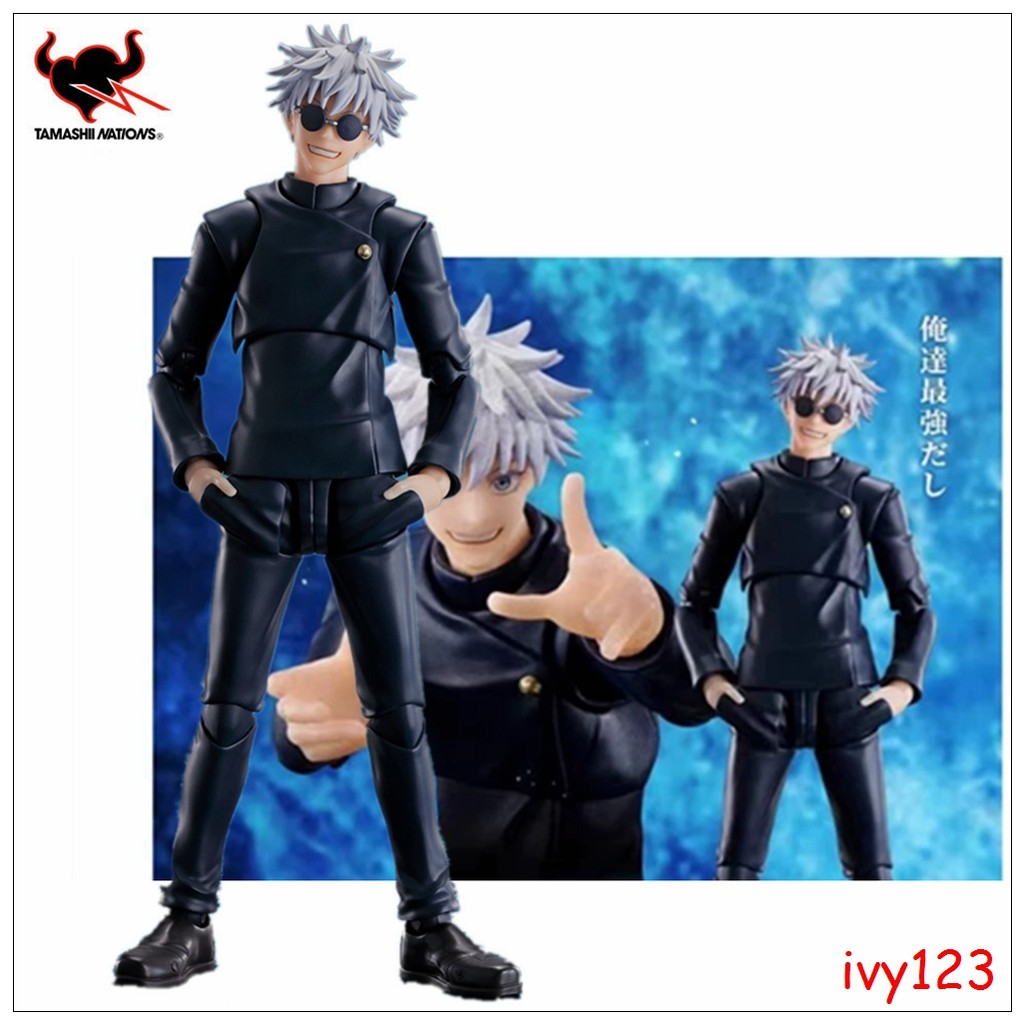 ⭐Bandai Original s.h.figuarts jujutsu Kaisen Satoru gojo-jujutsu Technical High School PVC Bandai Ac