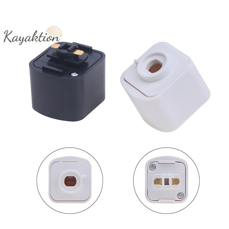 Kayaktion สองสาย Track Joint Connector สีขาวสีดําโลหะ Halide โคมไฟ Fitgs Track Light Parts
