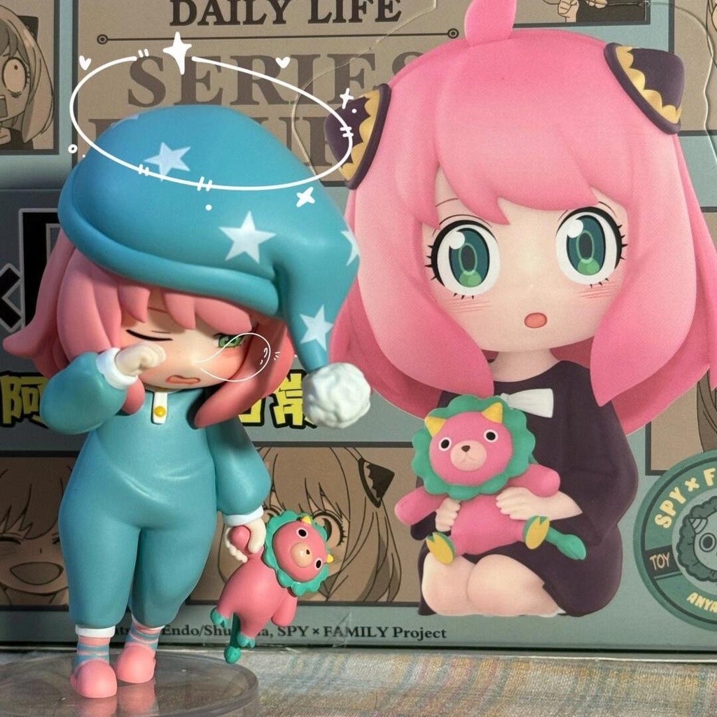 Spy เล่นบ้าน Ania's Daily Anime Cartoon Doll Trend Toy Desktop Decoration - รูปที่ 4