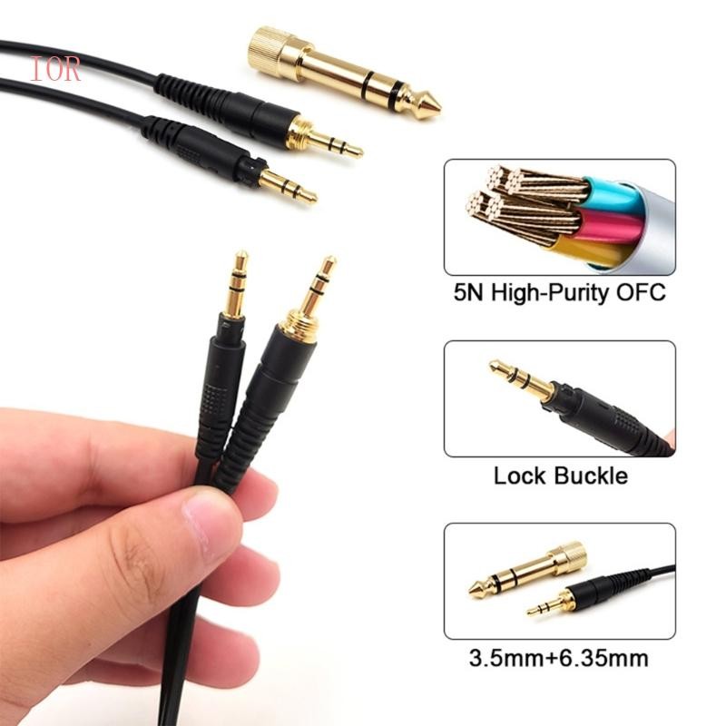 Ior สายมืออาชีพสําหรับชุดหูฟัง EAH DJ1200 สําหรับดีเจและผู้ผลิตเพลง