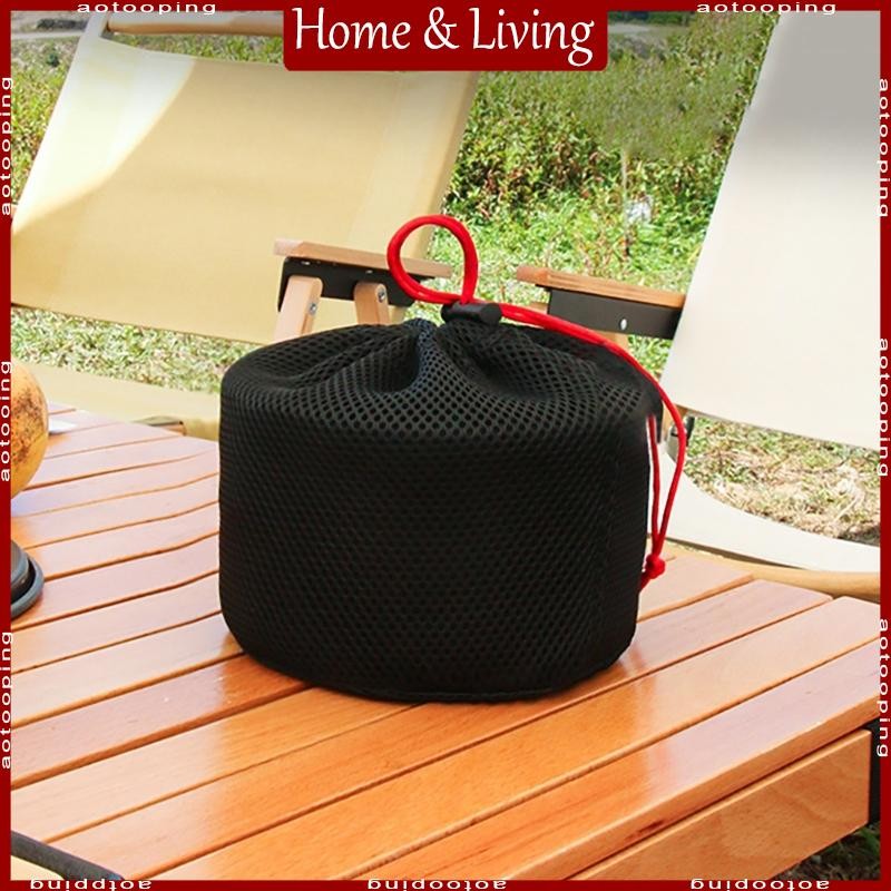 Aoto Outdoor Camping Cooker กระเป๋าถือกระเป๋าเดินทางเครื่องครัวเครื่องครัวกระเป๋าบนโต๊ะอาหาร Sundries Organizer Hand