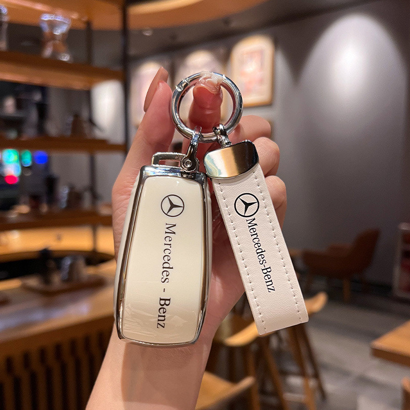 เหมาะสำหรับ2023เมอร์เซเดส-เบนซ์ glc300l เคสกุญแจเกรดสูง C260L ผู้ชาย E300L C200L เปลือก S-Class eqe 