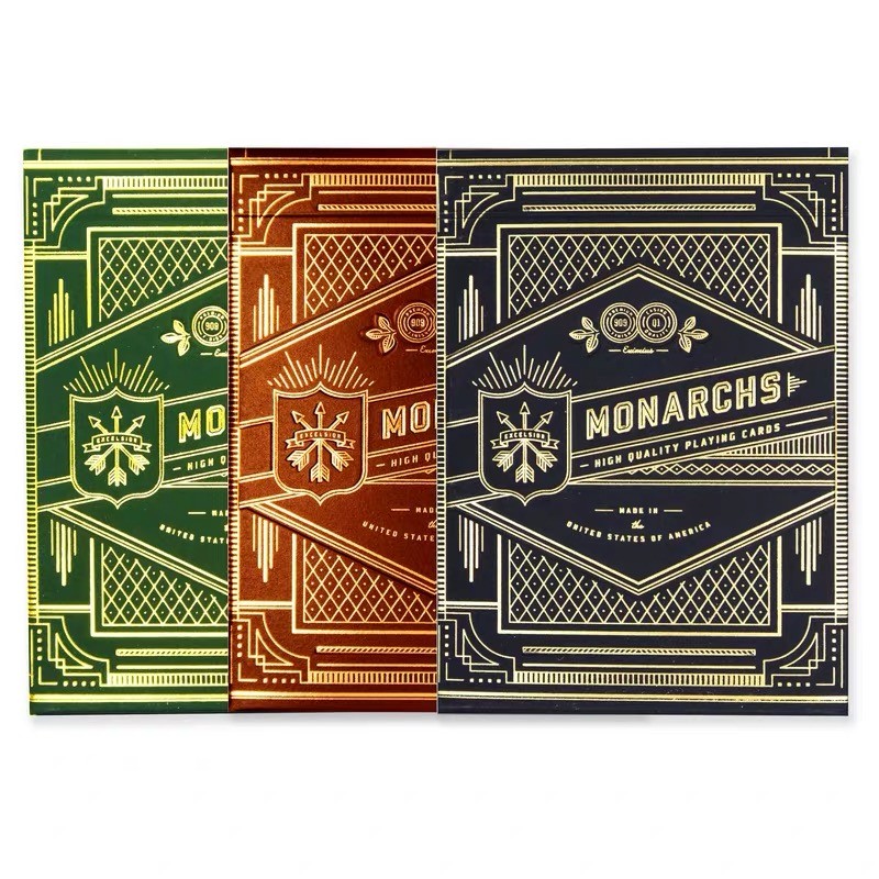 Theory11 Monarchs การ์ดเล่นจักรยาน Monarchs Deck Poker Collection การ์ดเกม