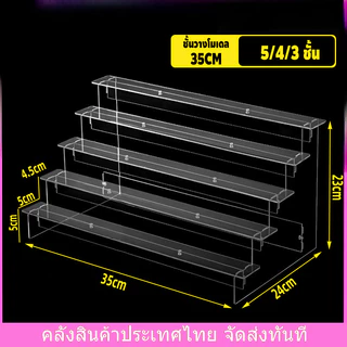 ชั้นวางโมเดล อิเกีย 35/40 ซม. ชั้นวางโมเดลอะคริลิคชั้นวางโชว์อะคริลิคใสสําหรับตู้โชว์แก้วและ