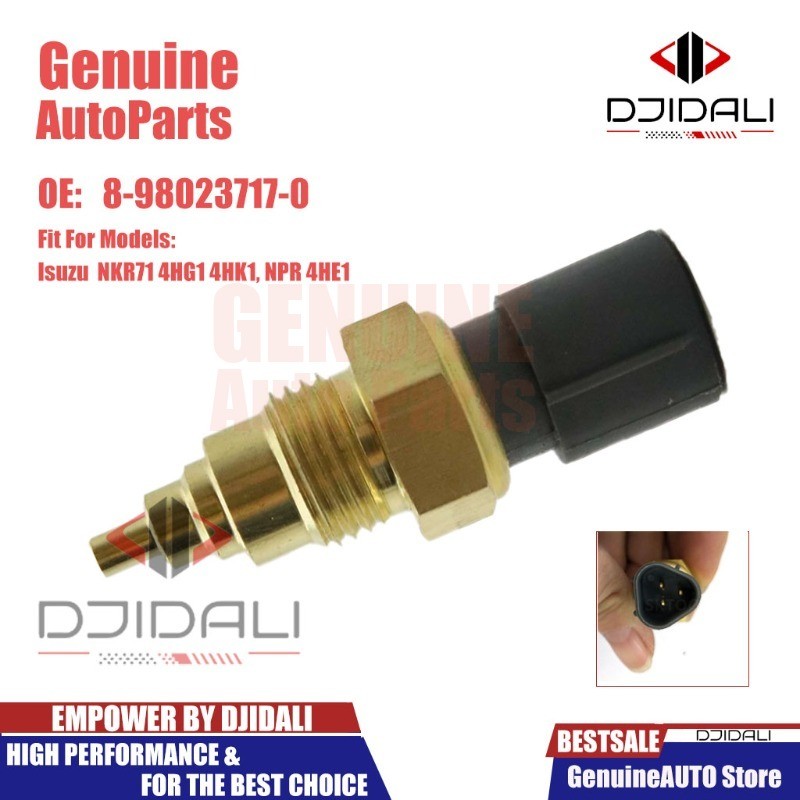 เซ็นเซอร์ปลั๊กเรืองแสงสวิตช์เทอร์โมอุณหภูมิน้ํา isuzu elf nkr nmr 71 nlr 85 nmr 81 8-98023717-0