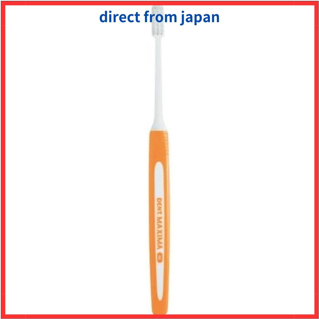 【Direct from Japan】Lion Maxima แปรงสีฟัน DENT MAXIMA 1 ชิ้น Medium M สีส้ม