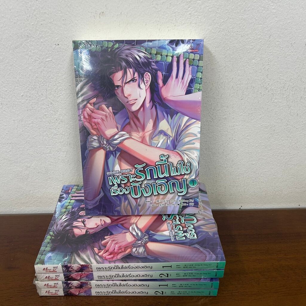 [YAOI] เพราะรักนี้ไม่ใช่เรื่องบังเอิญ เล่ม 1-2 จบ ครบชุด ... Yi Yan Bu Cheng Xia (มือหนึ่งขีดสัน) นิยายวาย มีดี Meedee