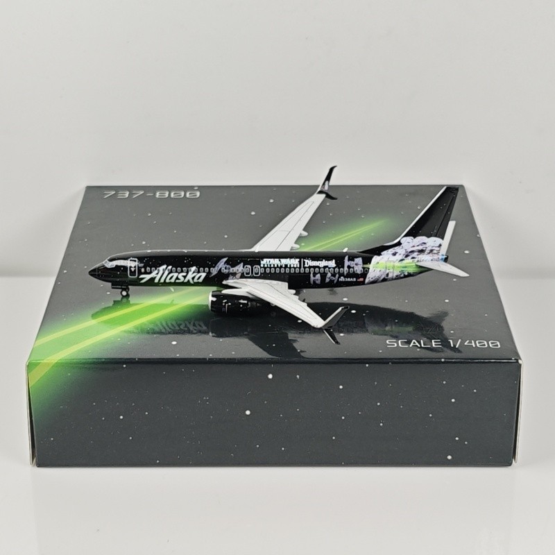 ปีก JC SA4009 1: 400 Alaska Air B737-800 N538AS Star Wars