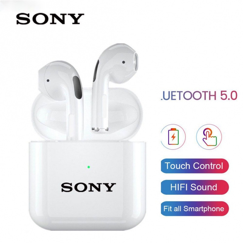 Aipods Song TWS Air Pro 4 ชุดหูฟังสเตอริโอไร้สาย Bluetooth 9D พร้อมไมโครโฟนความเที่ยงตรงเพิ่มในตัว