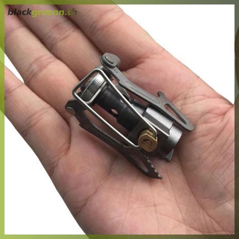 BGREE -3000T เตาแคมป์ปิ้งโลหะผสมไทเทเนียมน้ําหนักเบาพิเศษ เตาแก๊ส หม้อหุงกลางแจ้ง - รูปที่ 2