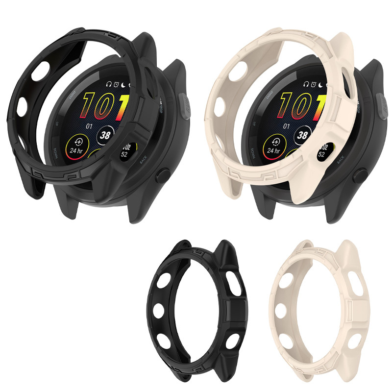 เคสซิลิโคนนุ่มเปลือกน้ําหนักเบาสําหรับ Garmin Forerunner 265 265s