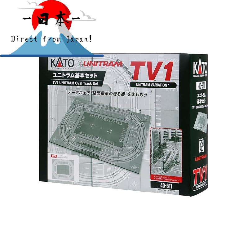 [Direct from Japan]
KATO N Gauge TV1 Unitram Basic Set 40-811 Railroad Model Rail Set