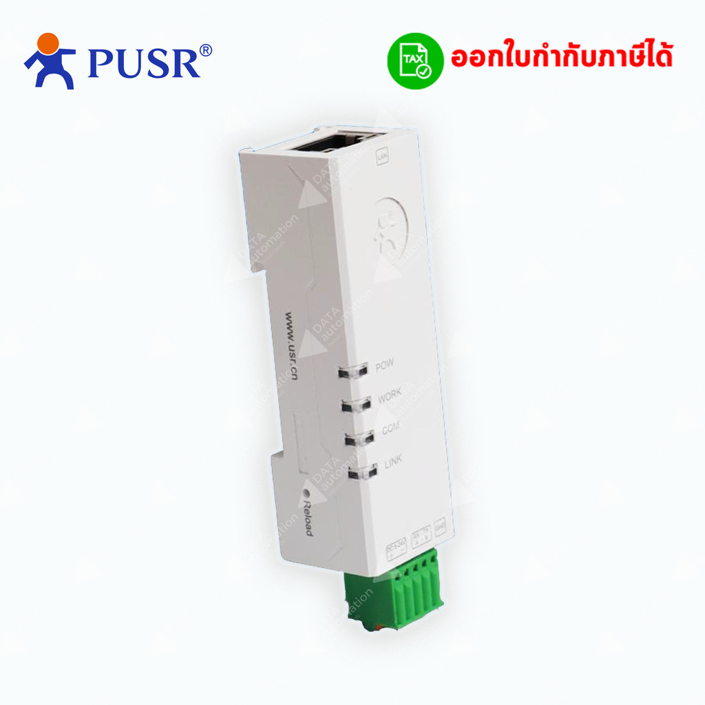 อุปกรณ์แปลงสัญญาณ RS485/RS232 TO LAN Support Modbus TCP/MQTT/HTTP(USR-DR132/134)