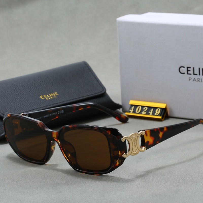 Retro High-End Feeling ins Influencer แว่นตากันแดดสไตล์เดียวกันแฟชั่น Travel Photo แว่นตากันแดด 2SK4