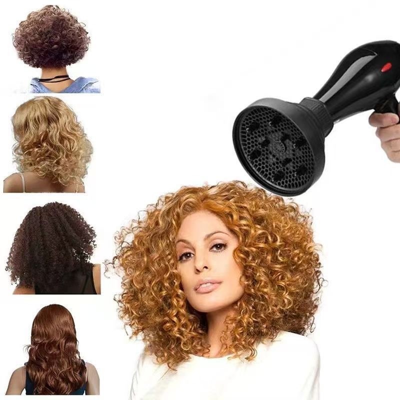 CTUHAO ฝาครอบเครื่องเป่าผม ซิลิโคน ฝาครอบเครื่องเป่าผมแบบกระจายลม ฝาครอบเครื่องเป่าผมแบบม้วนผม-- - รูปที่ 5