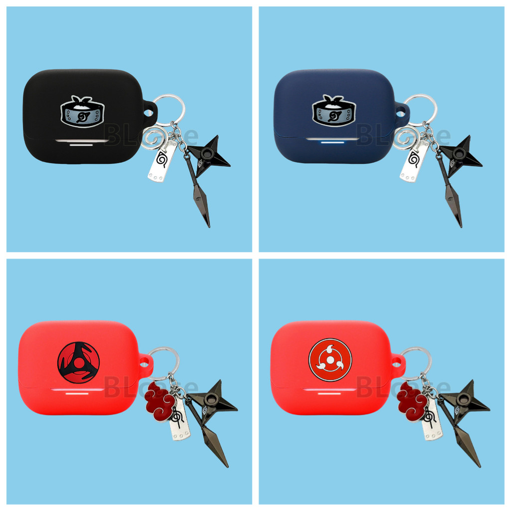 สําหรับ Baseus BP1 Pro หูฟังป้องกันกรณี Naruto ซิลิโคน Soft Shell Anti Drop กันน้ําหูฟังกระเป๋า Uchi