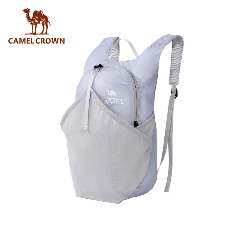 CAMEL CROWN กระเป๋าเป้สะพายหลังเดินป่ากลางแจ้งน้ําหนักเบา Unisex สําหรับเดินป่าและปั่นจักรยาน