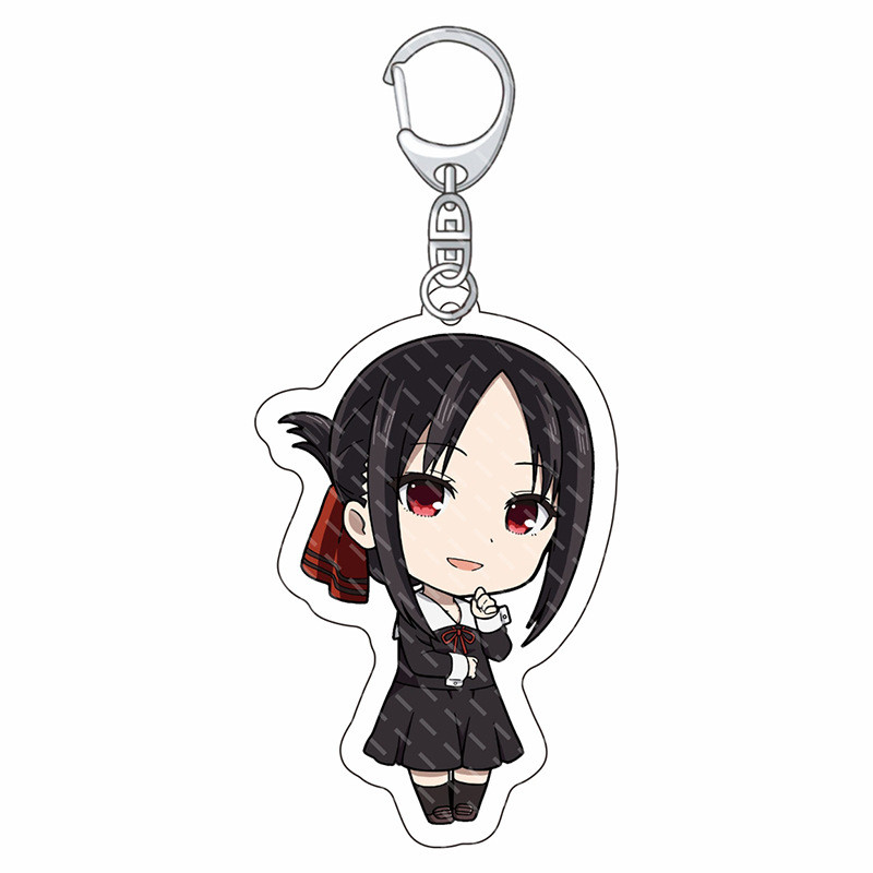 Miss Kaguya Wants Me to Confess พวงกุญแจ Silver Imperial Store Kaguya Kaguya Fujiwara Chika จี้อะคริ
