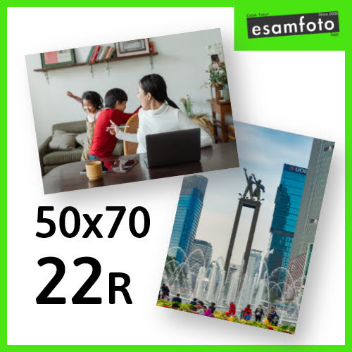 พิมพ์ภาพ 22R 50x70 Paper Fuji Film Kodak