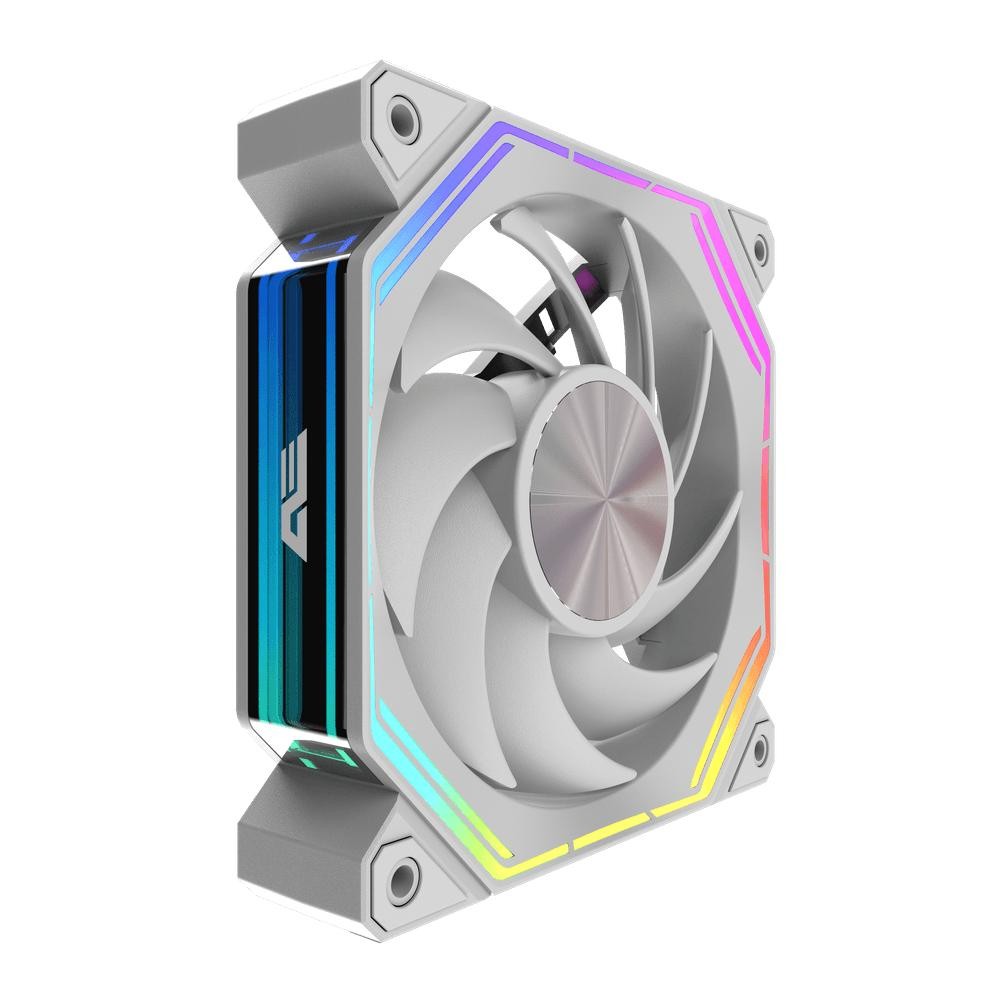 DarkFlash INF34 Reverse Version A-RGB (พัดลมเดี่ยว) - สีขาว